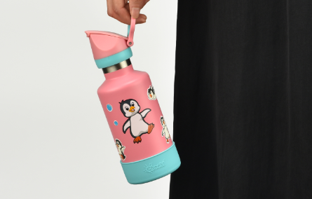 Cheeki’s New Stainless-Steel Water Bottles for Kids
