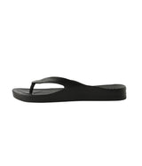 Arch Support Thongs - Black