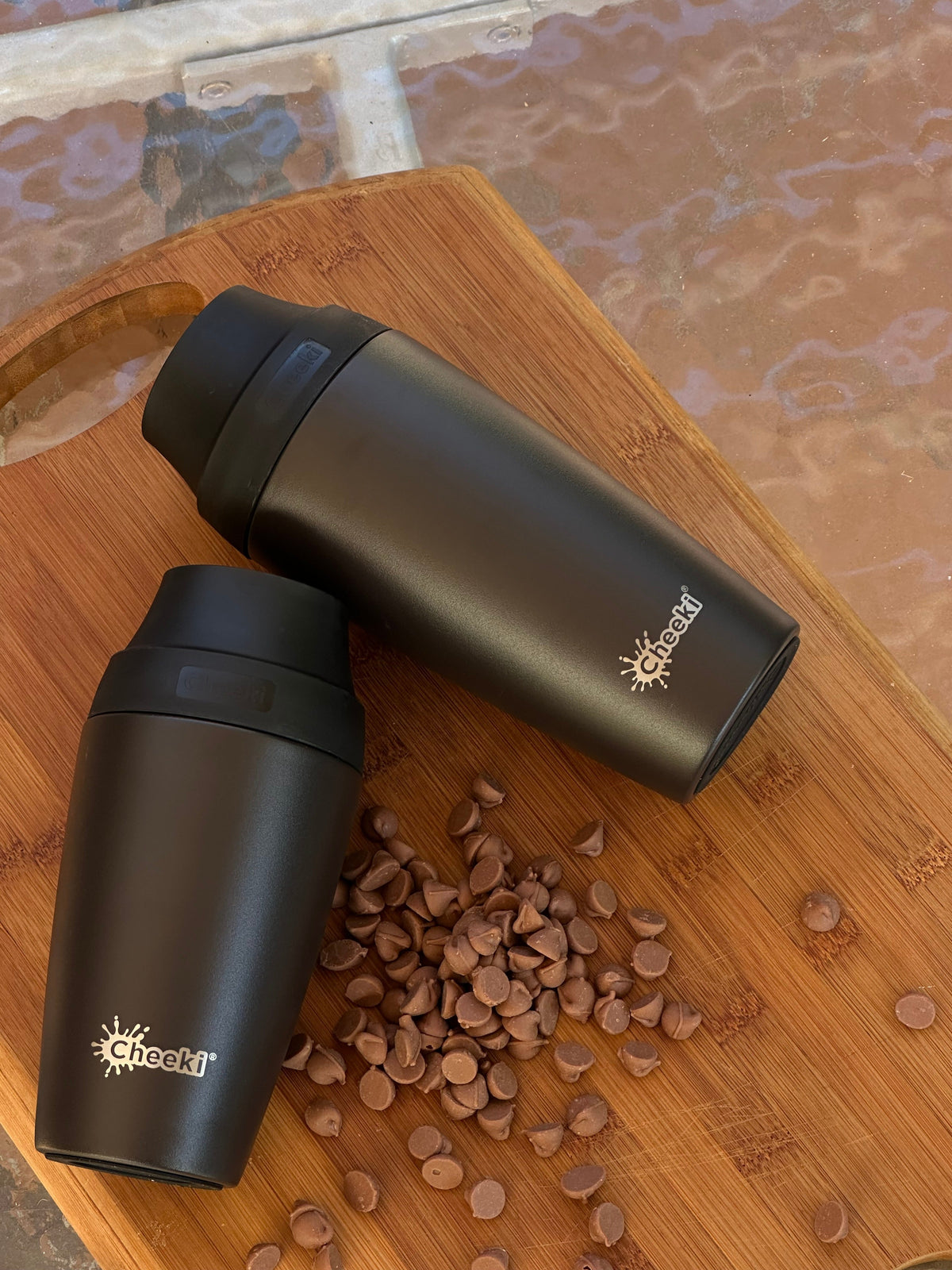 2L Adventure Bottle - Black Cheeki Insulated Bottle Cheeki Chiller Black 1900ml