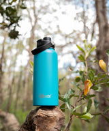 1 Litre Insulated Adventure Bottle - Aqua