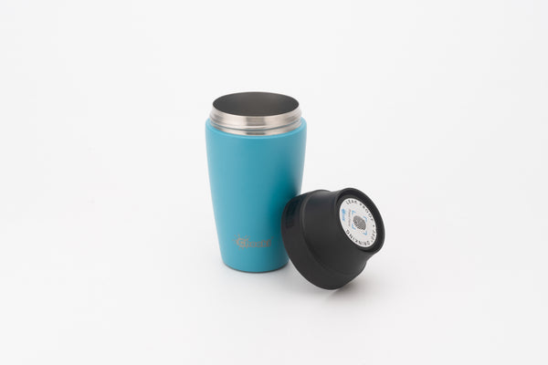 350ml Insulated Coffee Mug - Aqua
