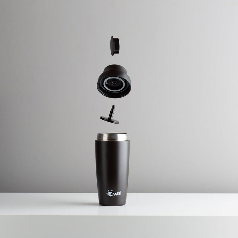 450ml Insulated Coffee Mug - Watercolour
