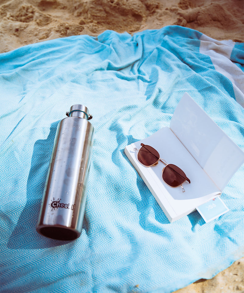 1 Litre Insulated Classic Bottle - Silver