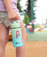 400ml Insulated Little Adventurer Bottle - Mermaid