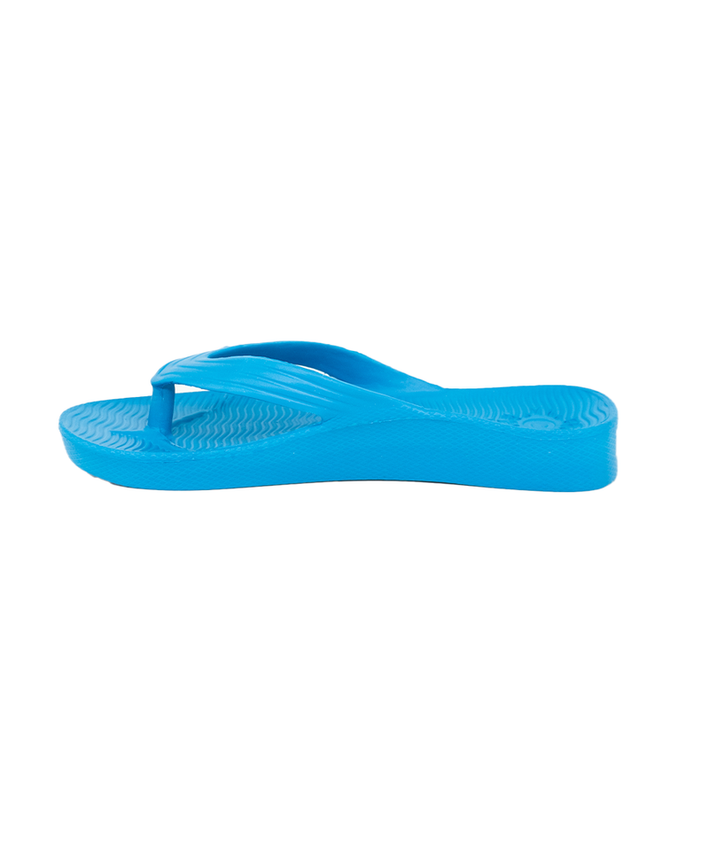 Kids Arch Support Thongs - Light Blue