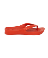 Kids Arch Support Thongs - Red