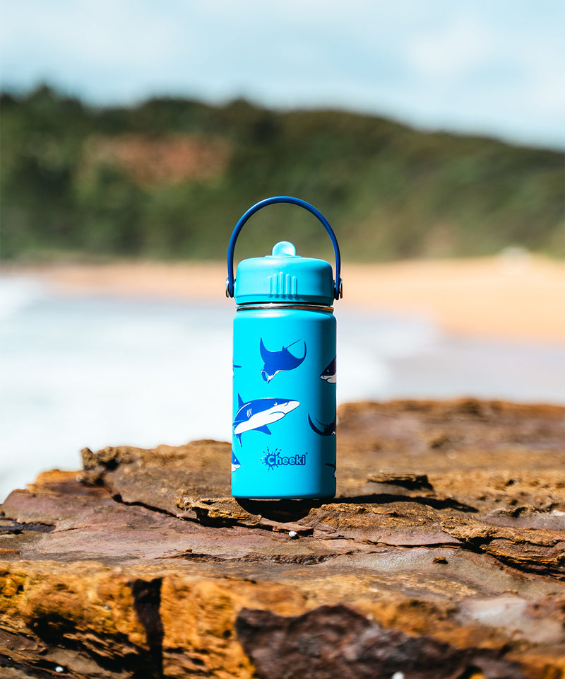 400ml Insulated Little Adventurer Bottle - Sharks