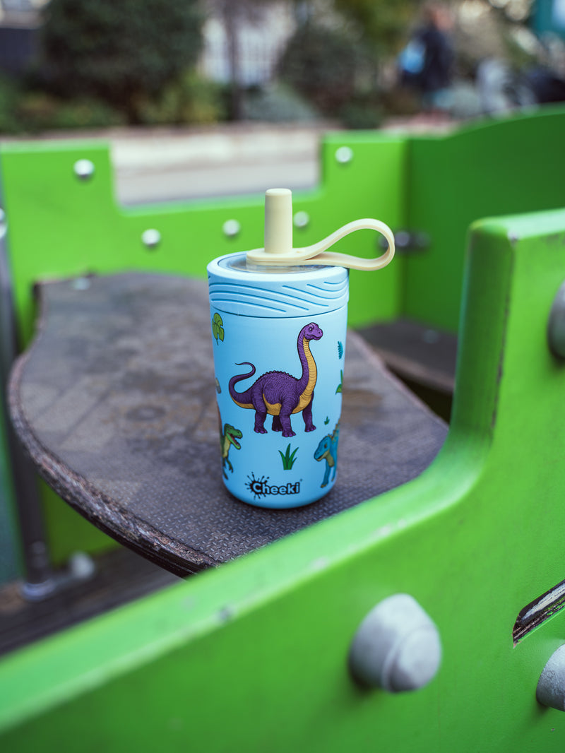 400ml Insulated Sippy Cup - Dinosaur