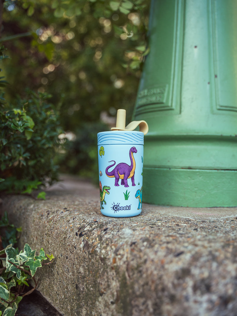400ml Insulated Sippy Cup - Dinosaur
