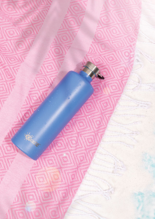 1 Litre Insulated Classic Bottle - Azure