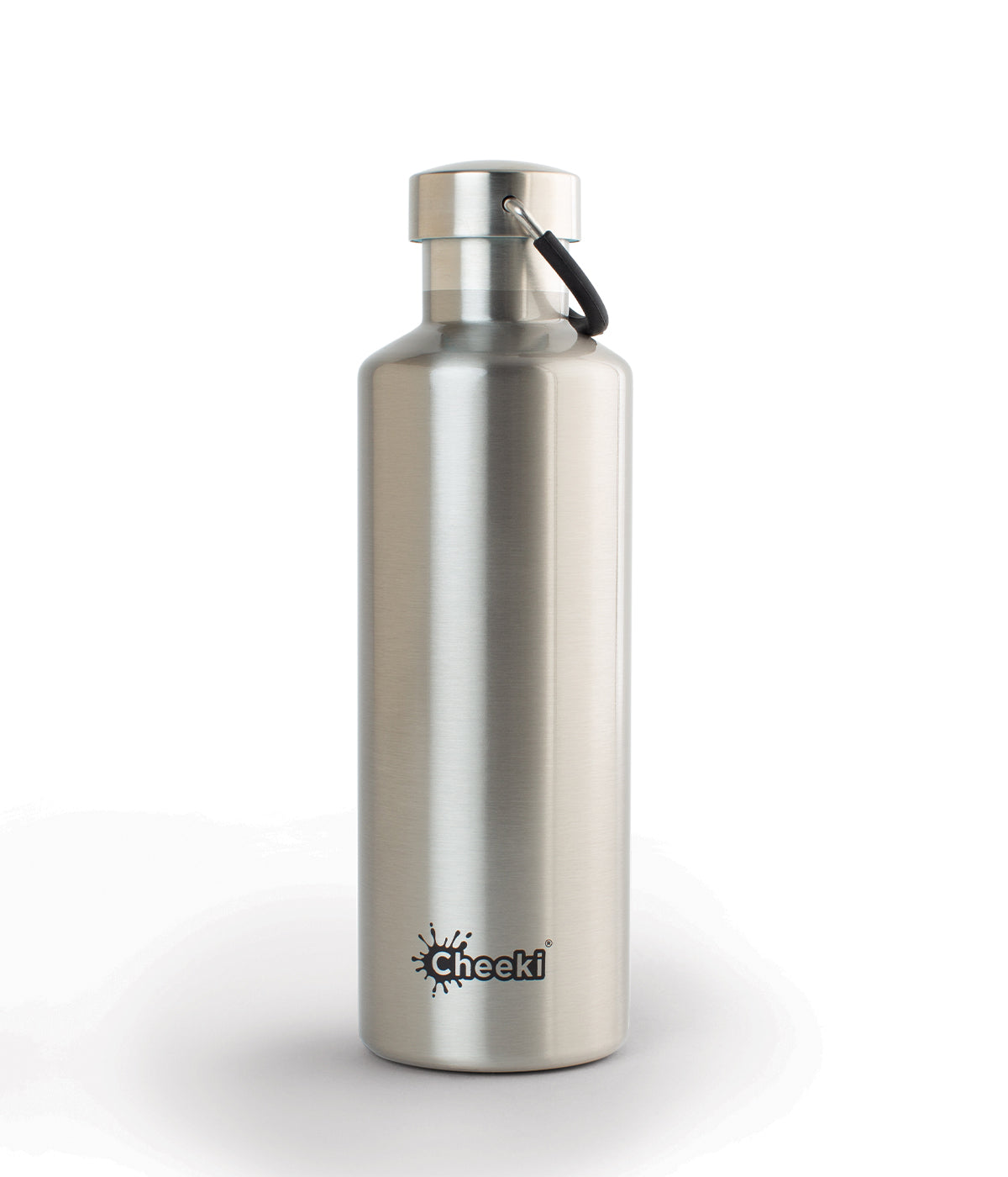 600ml Insulated Classic Water Bottle - Silver – Cheeki