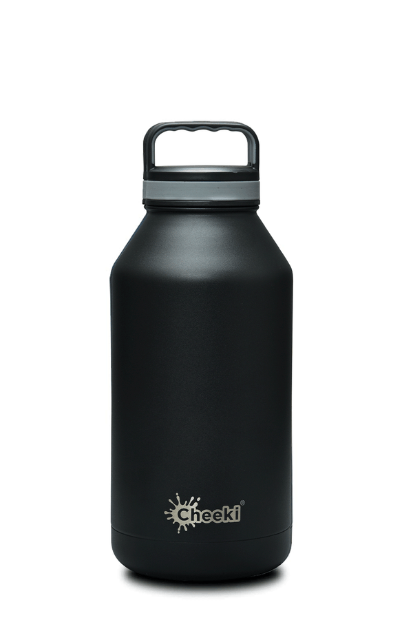 Cheeki Chiller 1.9L Insulated Bottle - Black